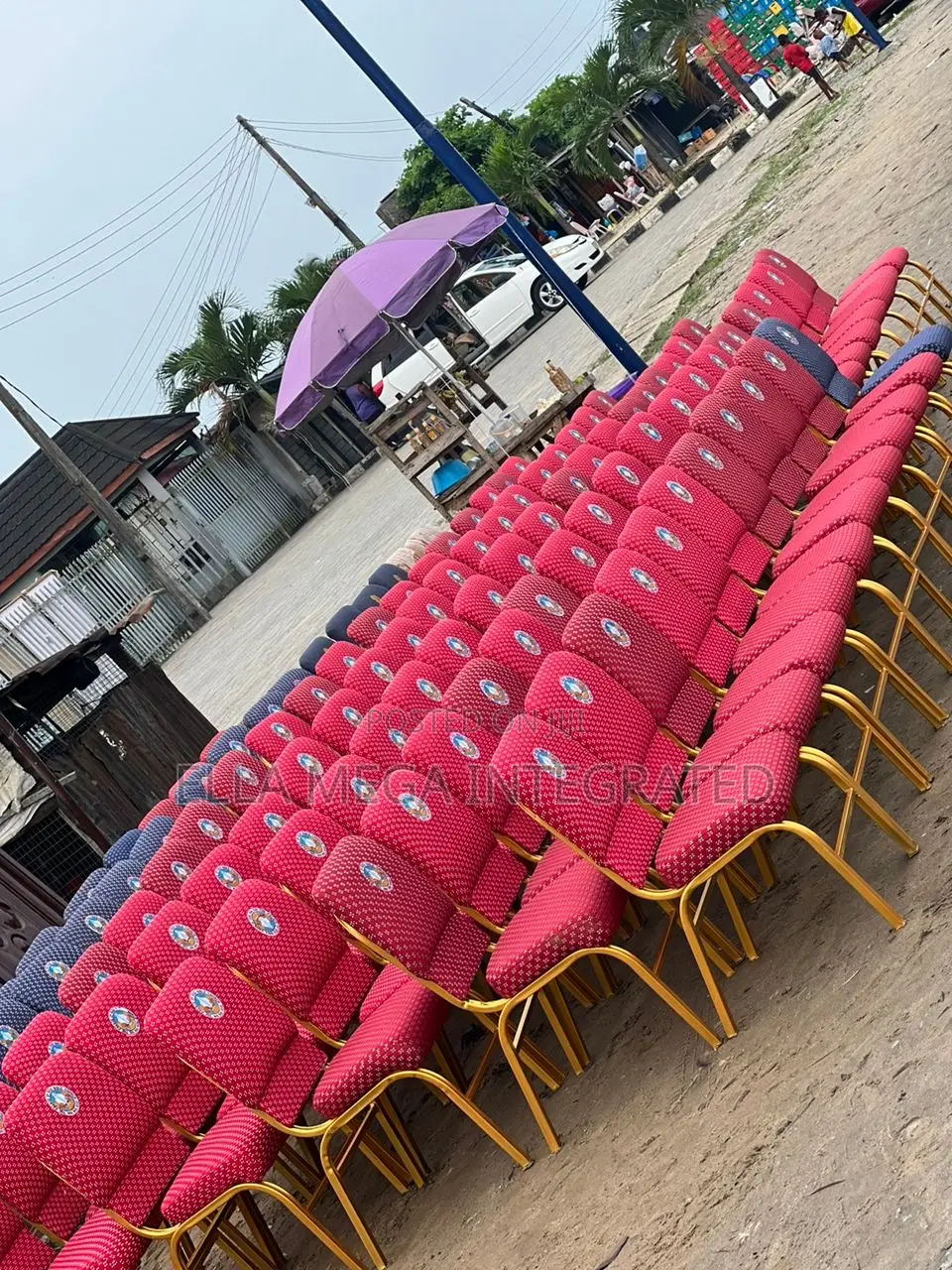 Armless Banquet Chair