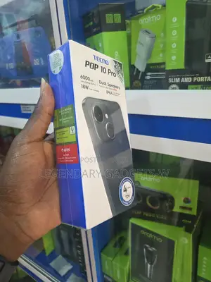 New Tecno Pop 10 128 GB Black