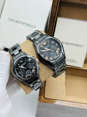 Emporio Armani Working Chronograph Unisex Watches