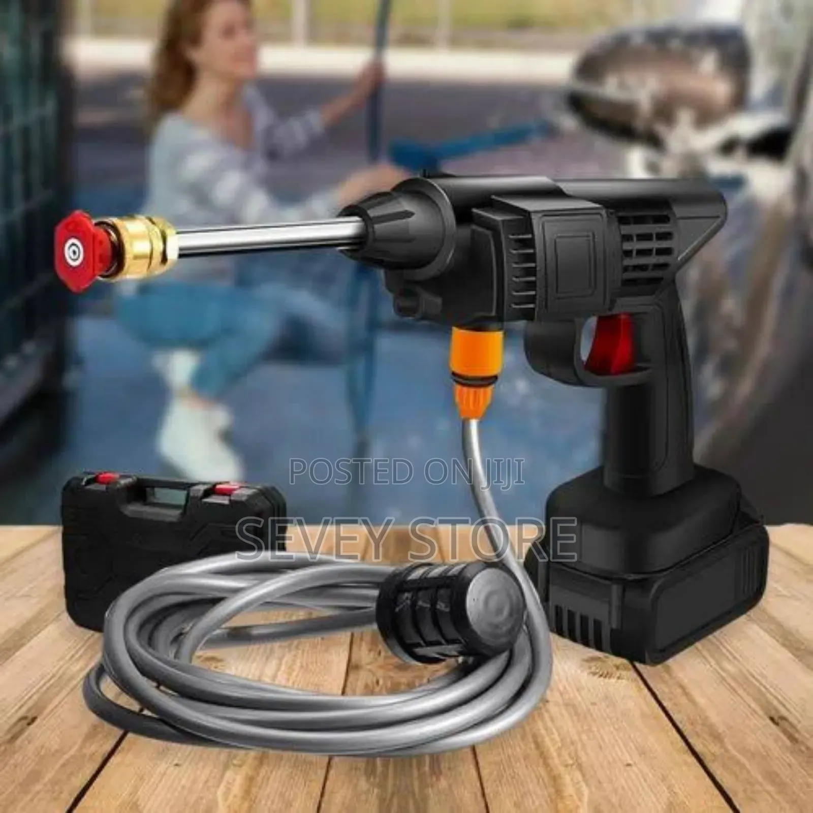 Cordless Power Washer 350w High Power Washer Machine 6in1