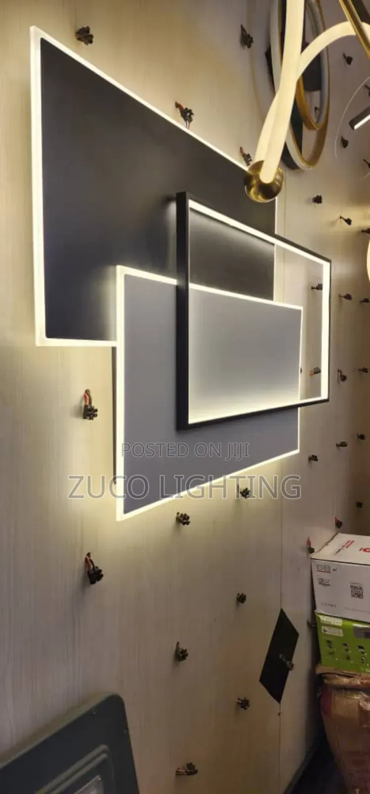 Model Luxury Led Ceiling Flush Mount Light With Control