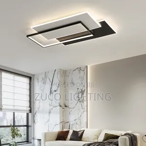 Model Luxury Led Ceiling Flush Mount Light With Control