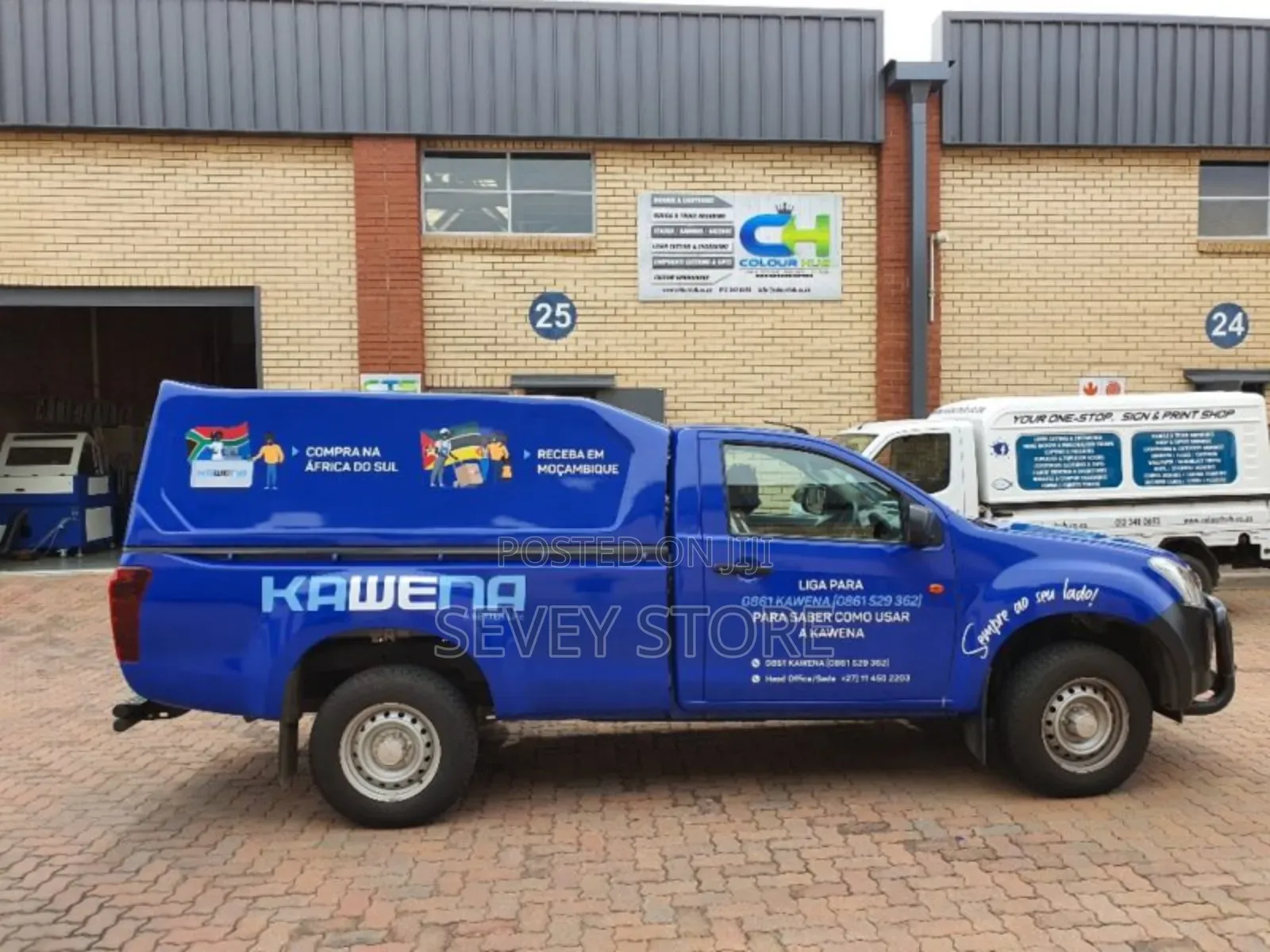 Mobile Advertising Truck Engraving