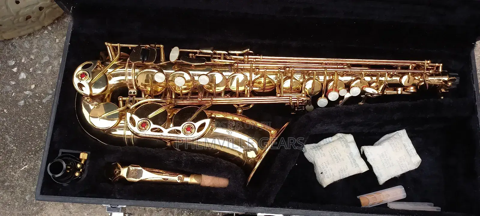 Antigua Uk Used Alto Professional Saxophone