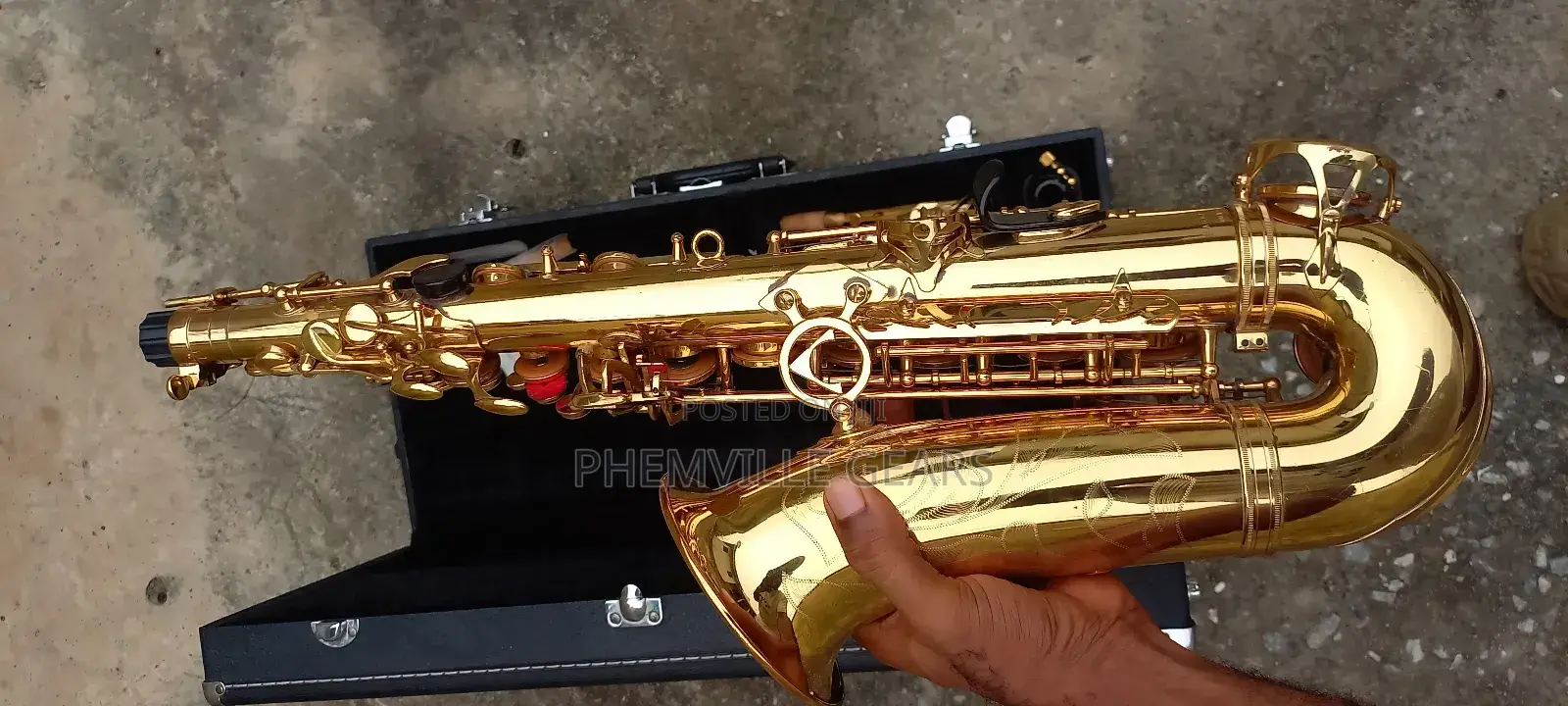 Antigua Uk Used Alto Professional Saxophone