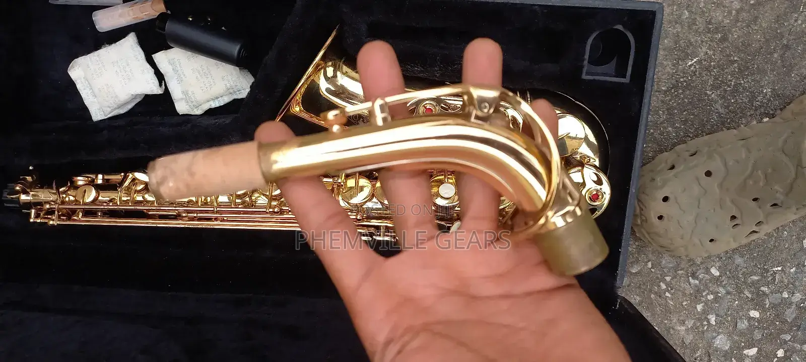 Antigua Uk Used Alto Professional Saxophone