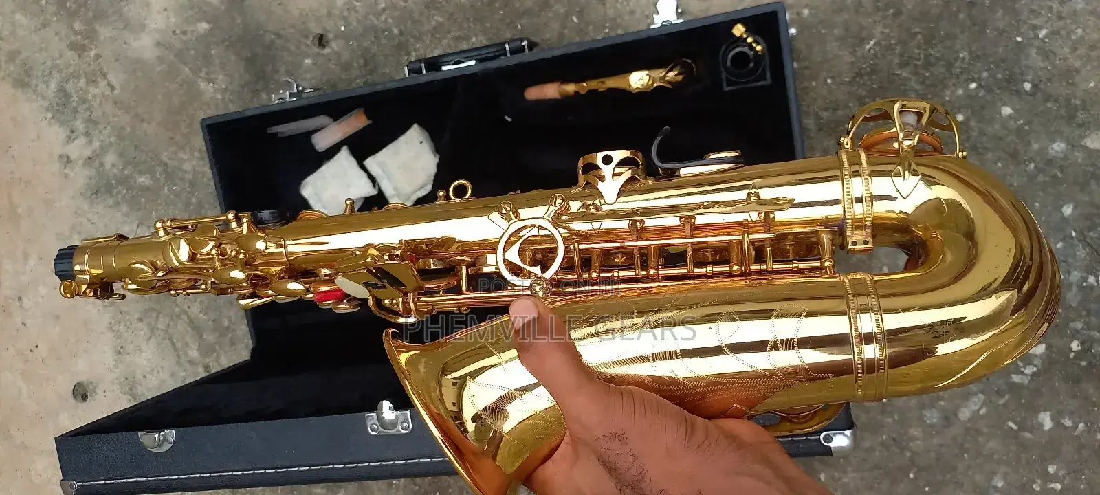 Antigua Uk Used Alto Professional Saxophone