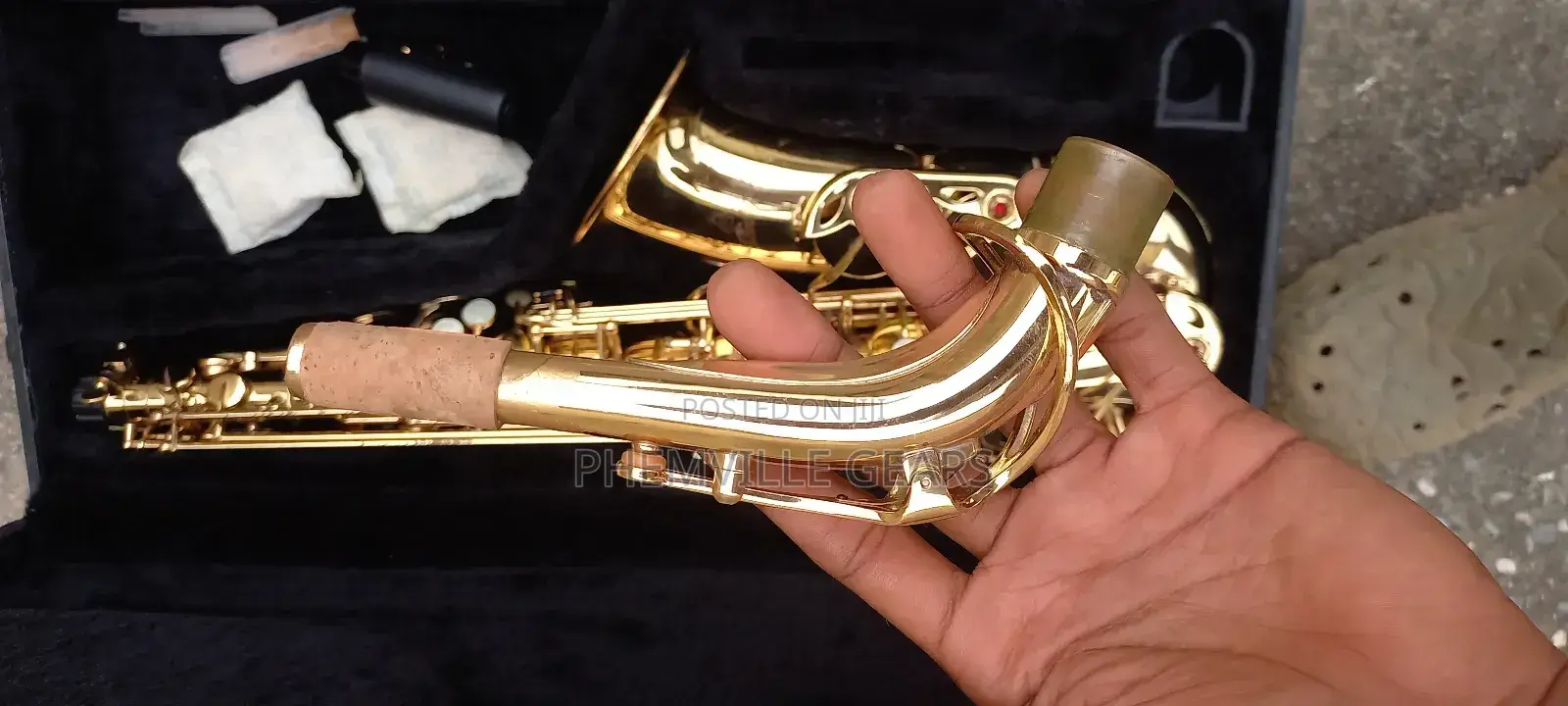 Antigua Uk Used Alto Professional Saxophone