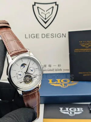 Lige Leather Design Watches