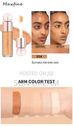 Make Up Foundation Highlight Wig Foundation