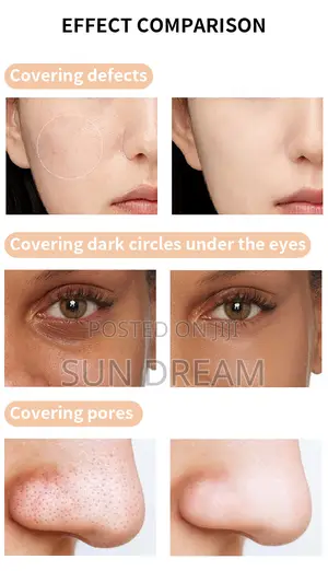 Make Up Foundation Highlight Wig Foundation