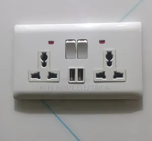 Bold White 3-Gang Wall Switch – Modern Durable