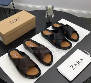 Photo - Zara Quality Luxury Men Genuine Leather Slip-On
