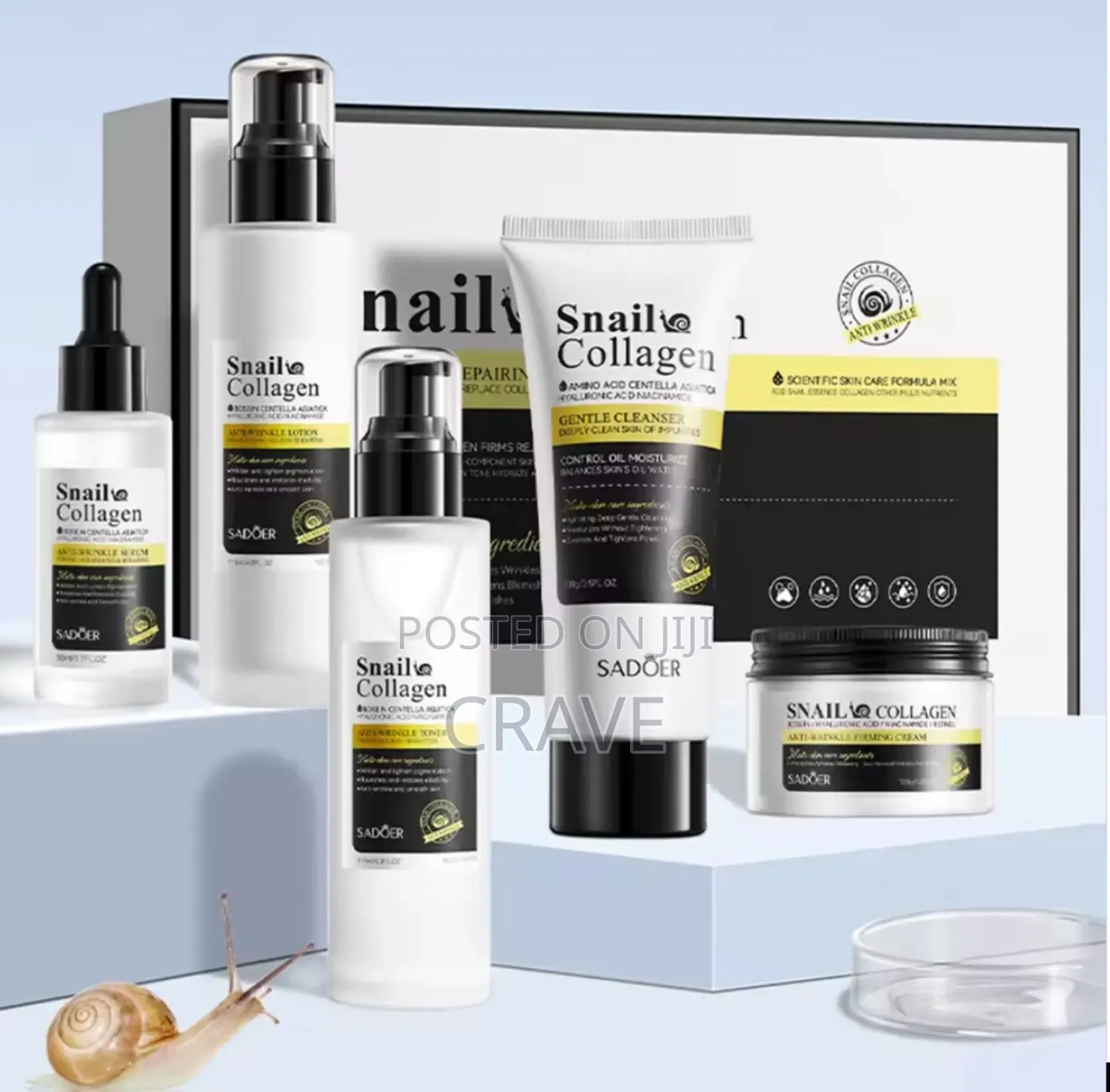Sadoer Snail Collagen 5in1 Set