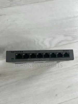 Netgear Gs308 8-Port Gigabit Ethernet Network Switch
