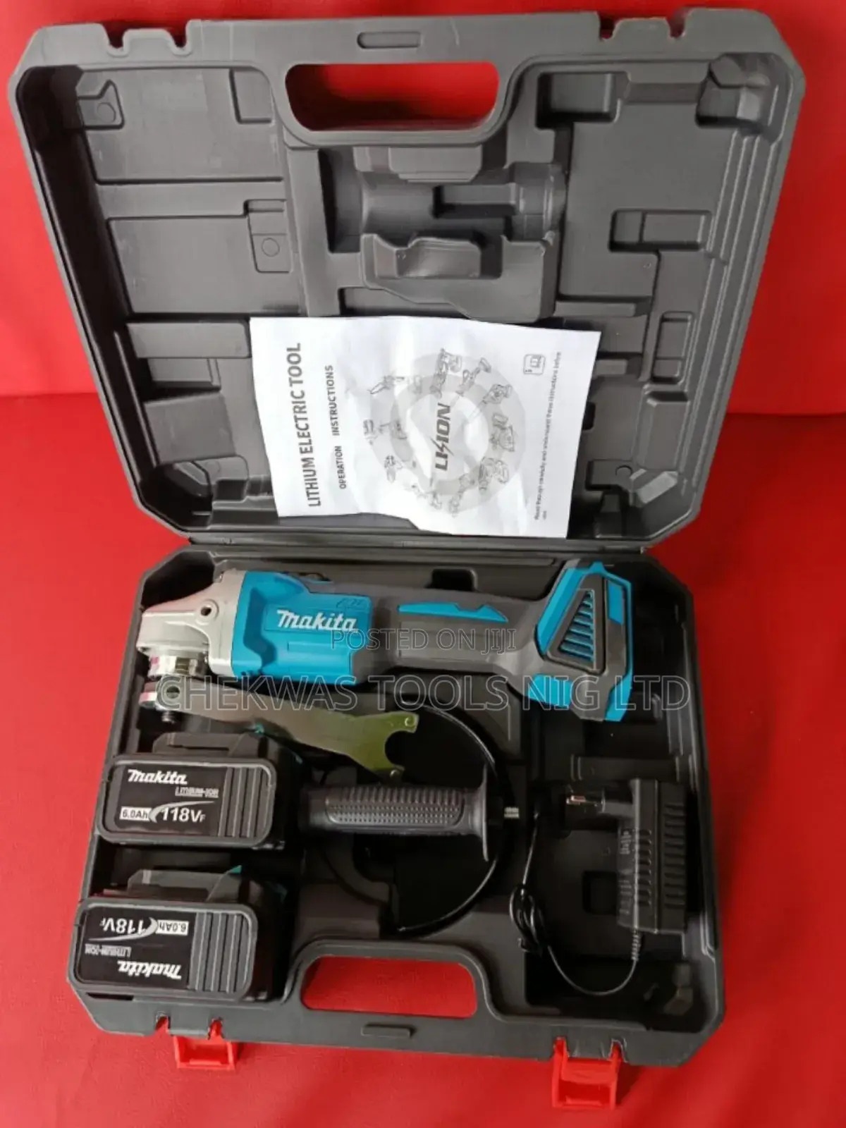 Rechargeable Battery Angle Grinder