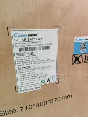 15kwh 48v Cworth Lilthum Ion Battery