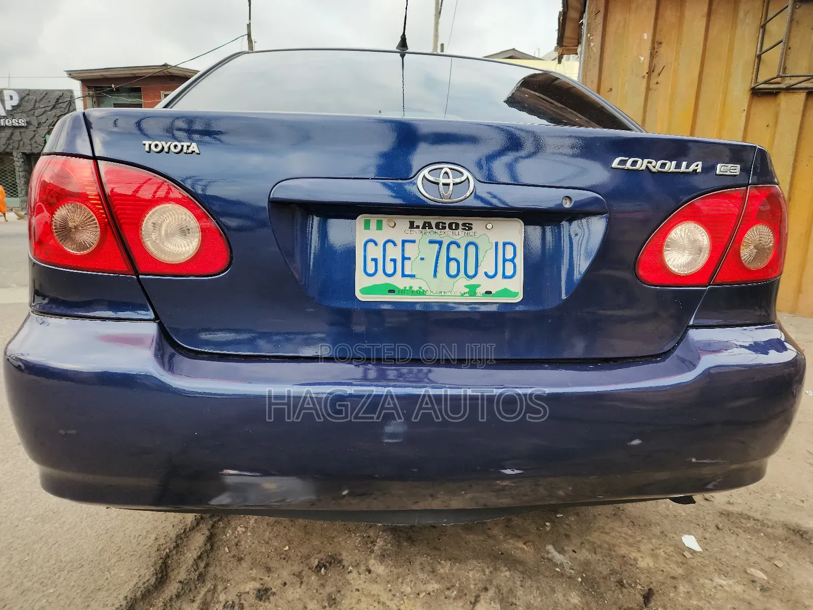 Toyota Corolla 2007 Blue