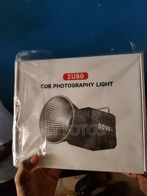 Cob Photography Light Zu80 With Complete Accessories