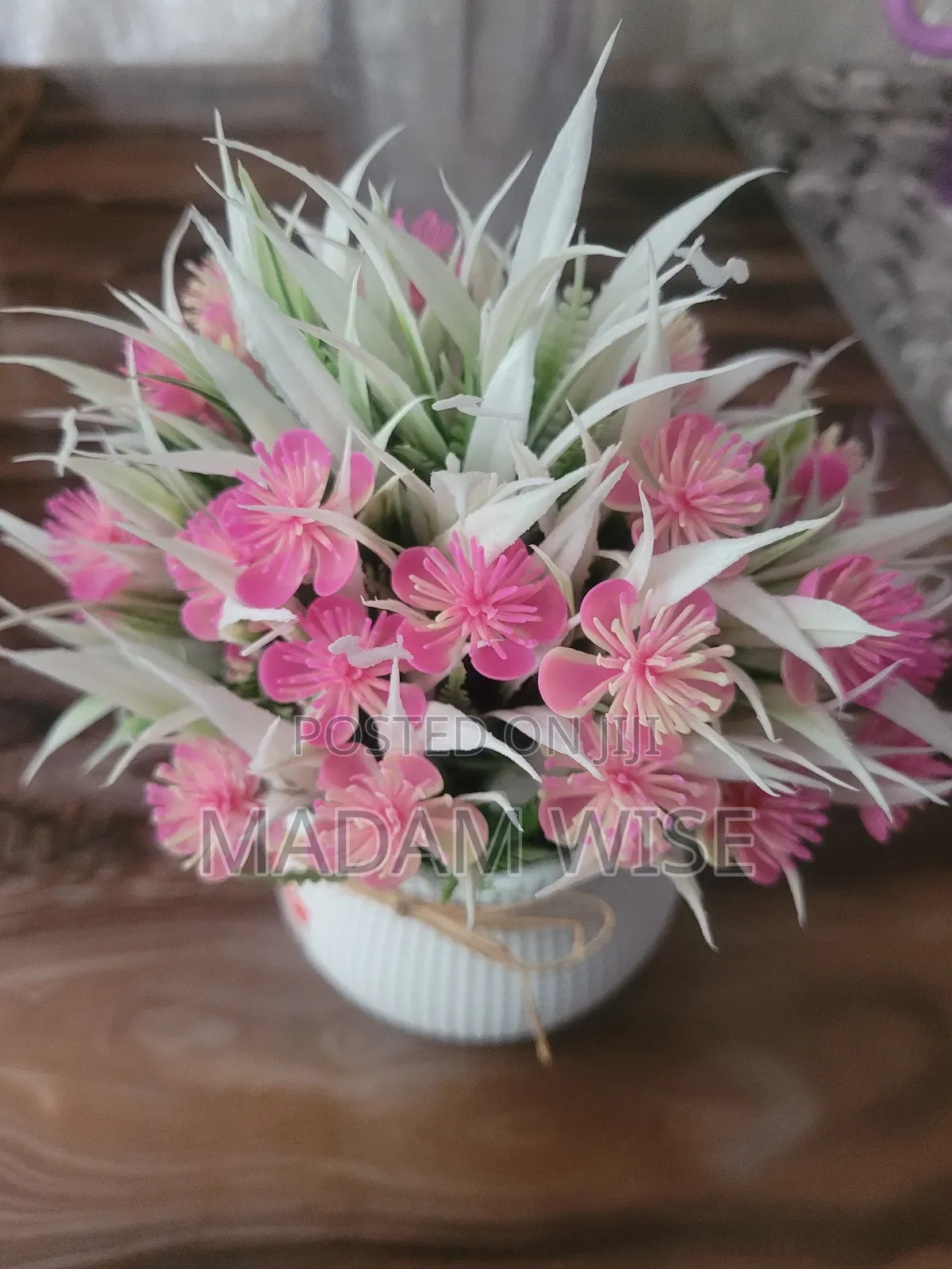 Artificial Potted Flower.