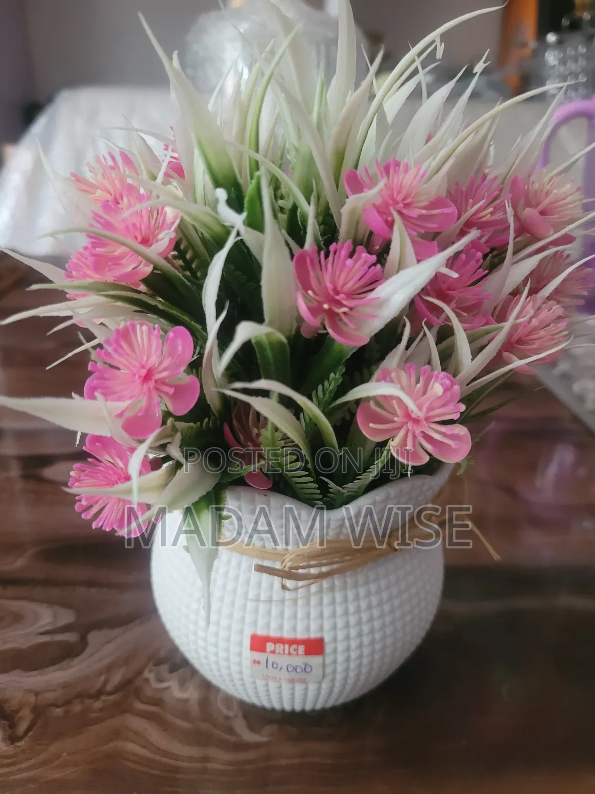 Artificial Potted Flower.