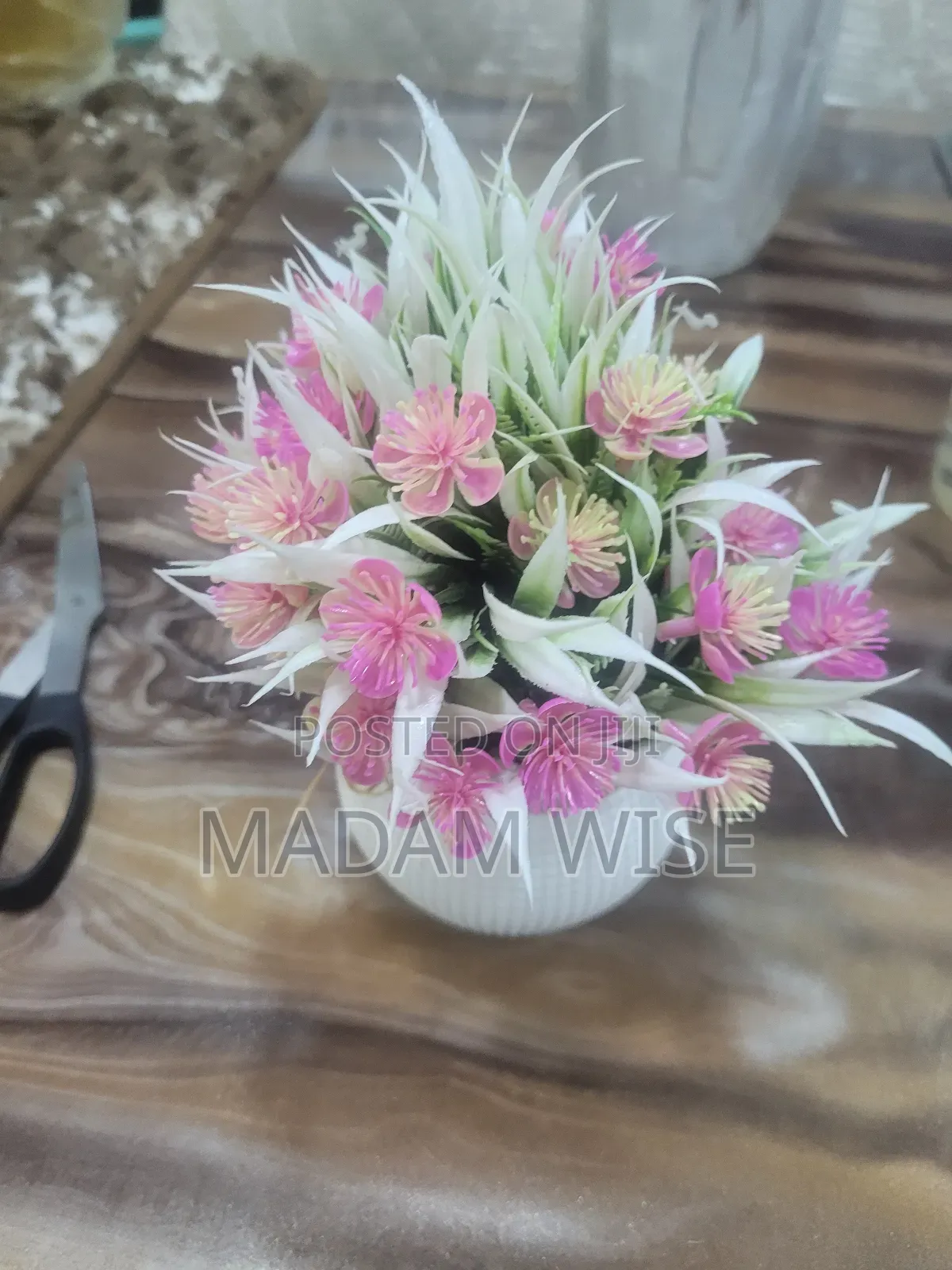 Artificial Potted Flower.