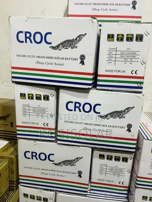 100ah 12v Croc Gel Battery