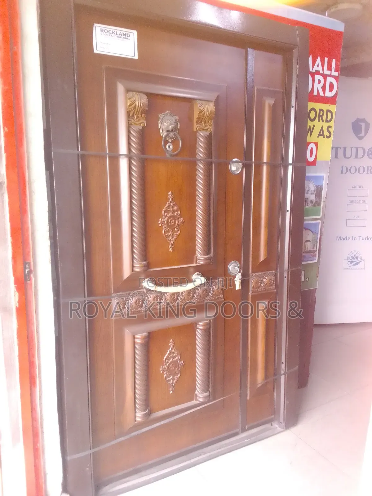 4ft Turkish Armored Security Entrance Door's