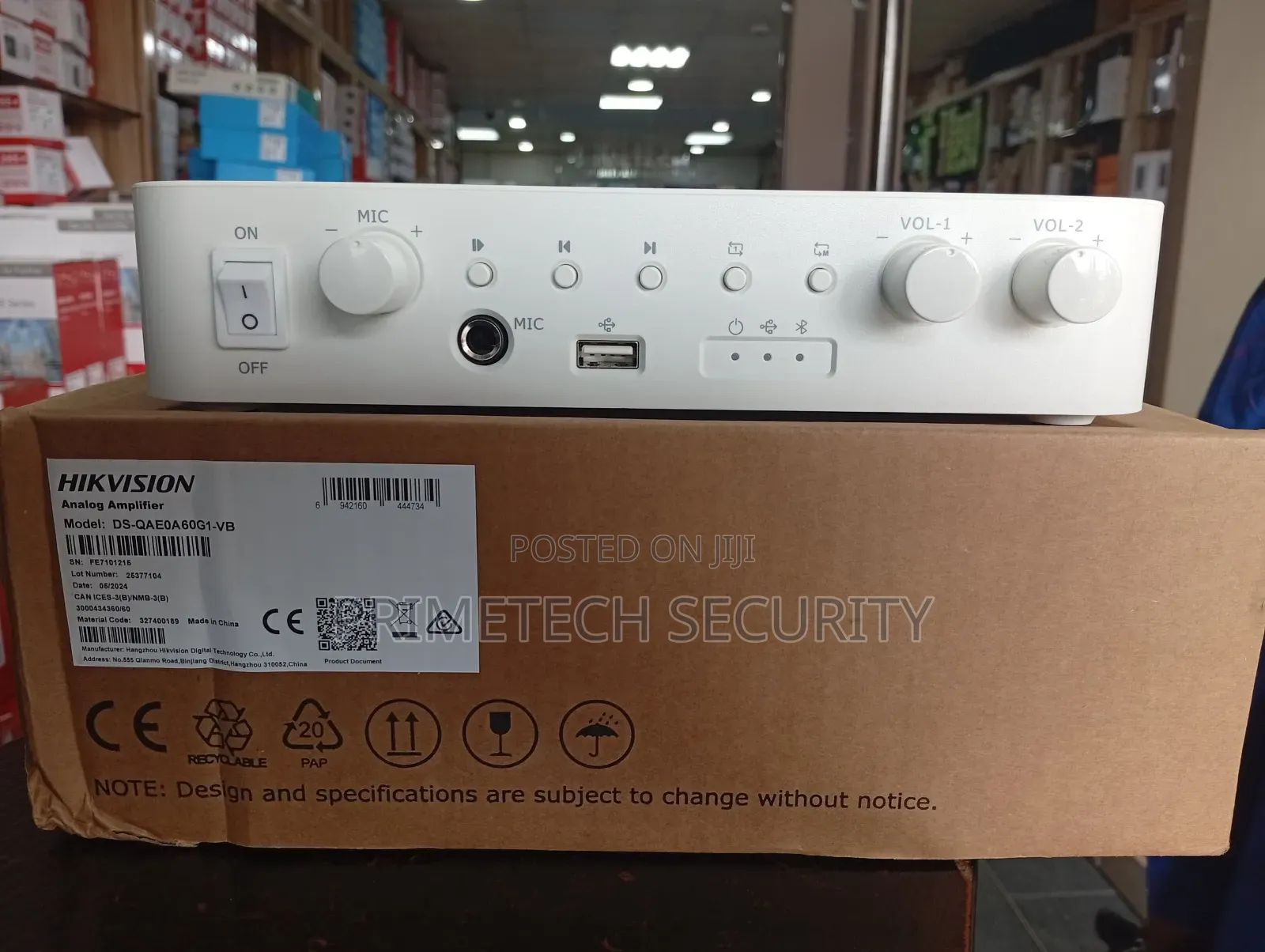 Security Hikvision Amplifier