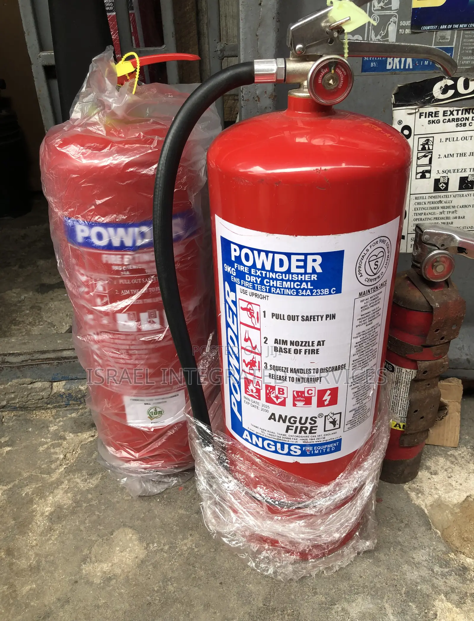 Fire Extinguisher 9kg Powder