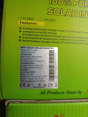 3kva Pure Sine Wave Must Inverter