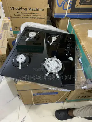 Easy to Clean Homestar Mg4605 Built-in Gas Cooker, 4 Burners