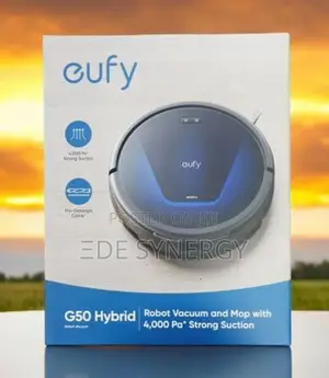 Eufy Hybrid Robotic Vacuum Cleaner With Mobile App