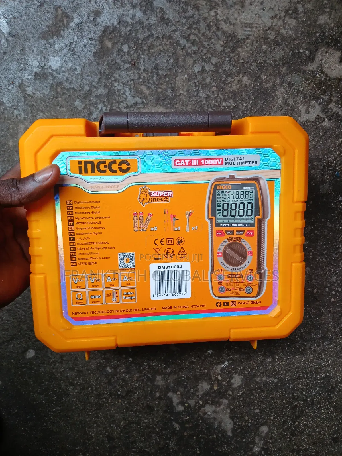 Ingco Digital Multimeter 1000v