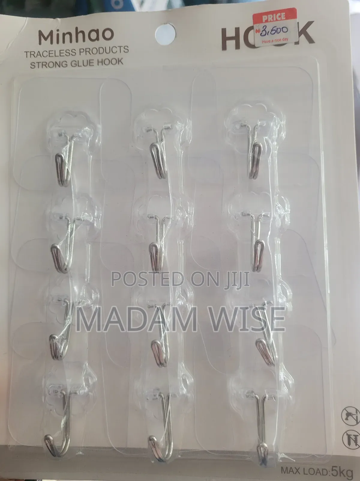 Strong Glue Hook.