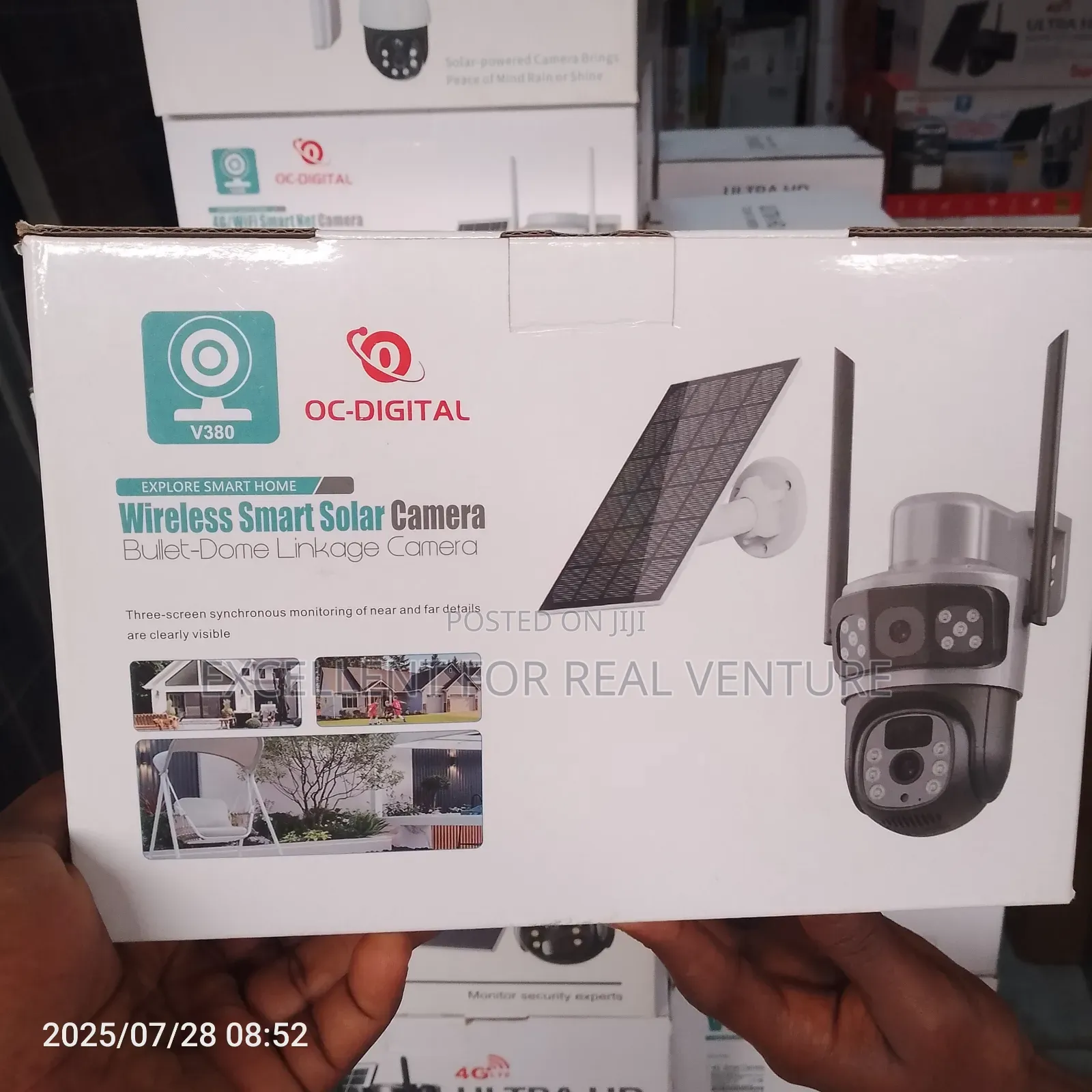 Wireless Smart Sola Camera V380