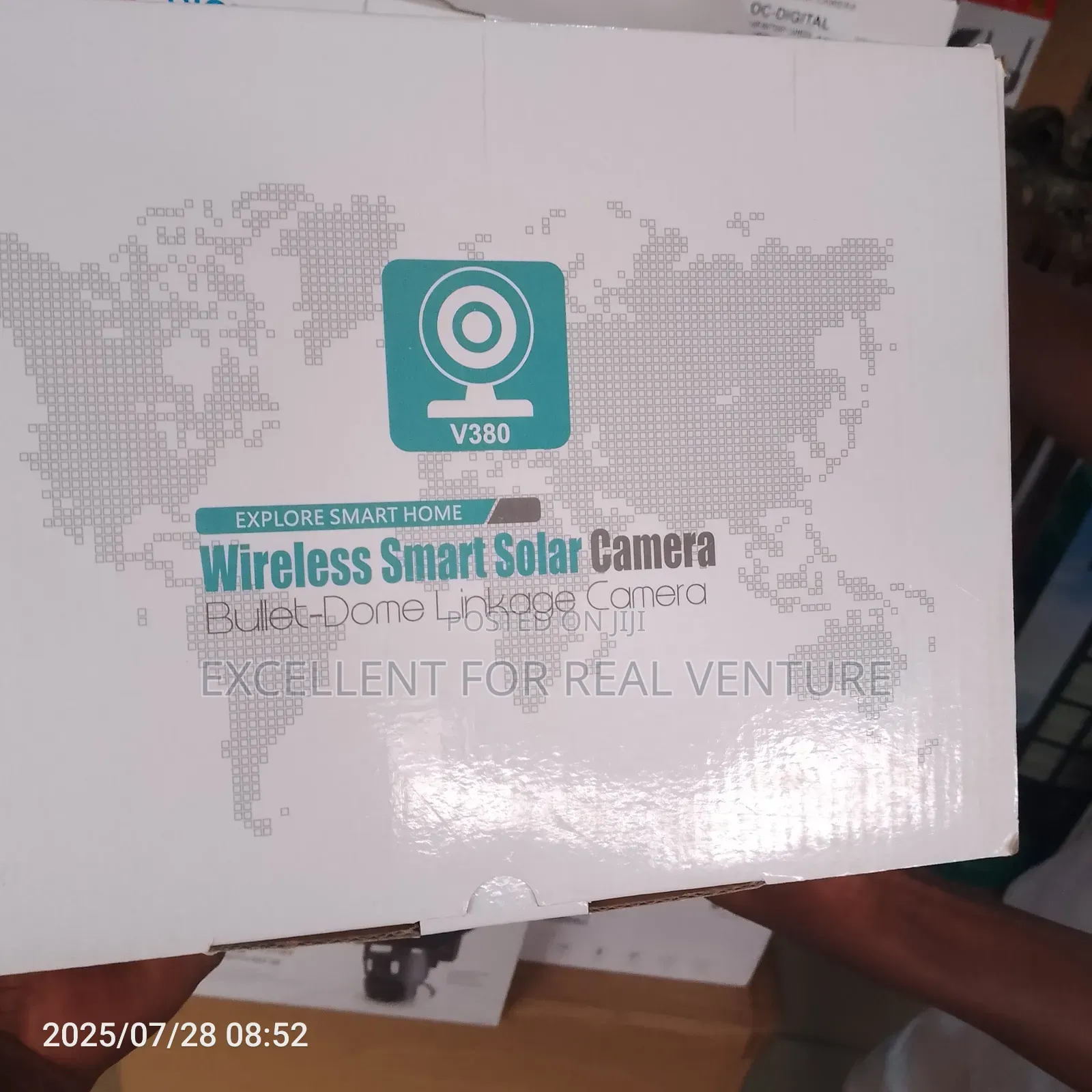 Wireless Smart Sola Camera V380