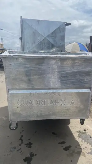 2250 Galvanized Iron Waste Bins Disposal