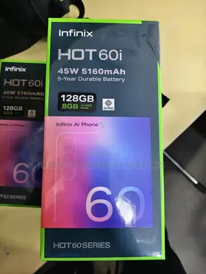 New Infinix Hot 60i 128 GB