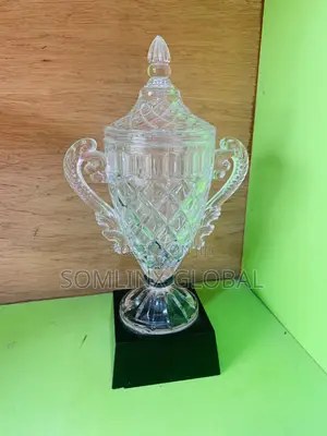 Crystal Cup Plaque, Also Branding