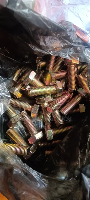 M10*30mm Brass Bolt and Nut 100 PCS
