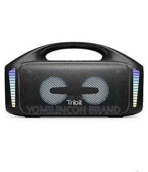 Tribit Upgraded StormBox Pro Portable Bluetooth Speaker With High Fidelity 360 Sound, Bluetooth 5.3, 3 Drivers With 2 Passive Radiators, Built-in XBass, 24H Playtime, IP67 Waterproof For Outdoors