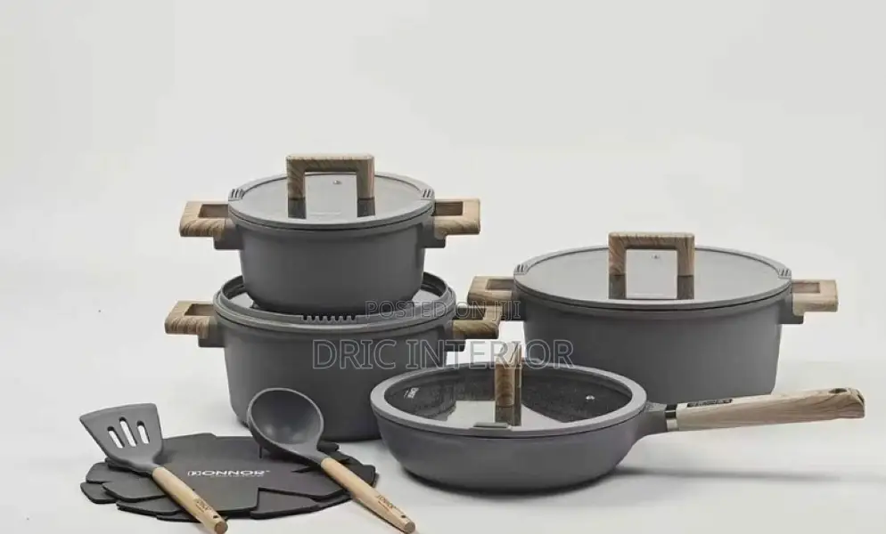 Donor Luxury Cookware Pot Set With Utensils