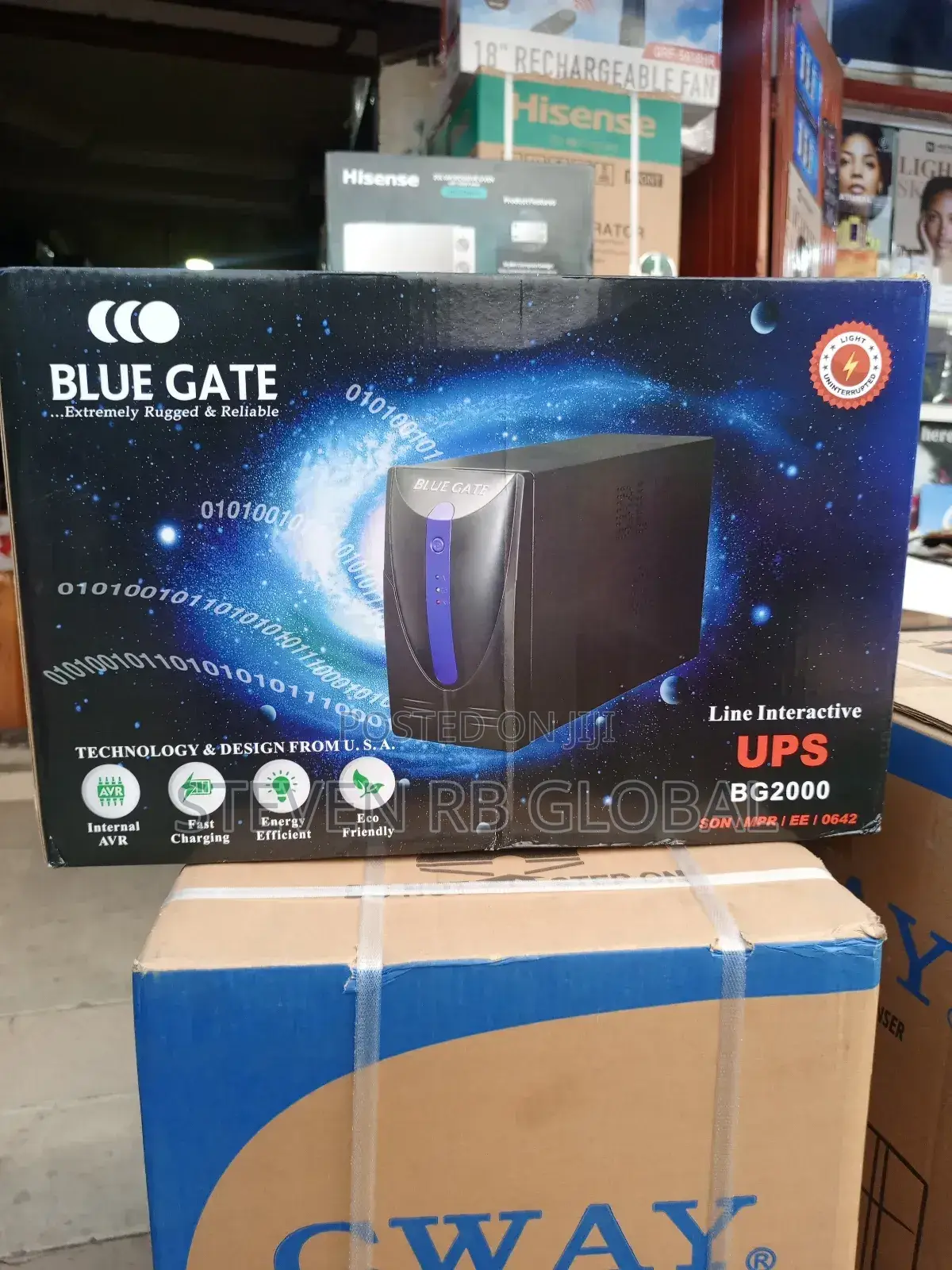 Blue Gate Bg2000 Line Interactive Ups 2000va / 2.0kva