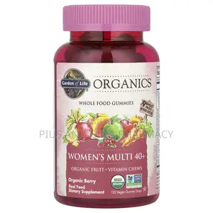 Photo - Garden of Life Organic Whole Food Women's Multi 40+ 120gummi