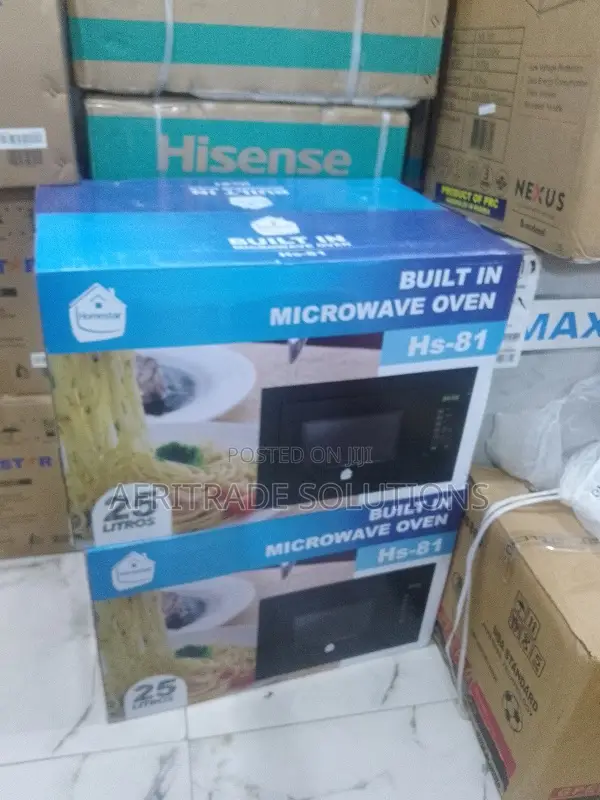 Homstar 25l Built-in Microwave – Touch Controls