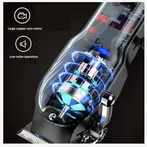 Mens Hair Clippers Kit for Barber With Led Display