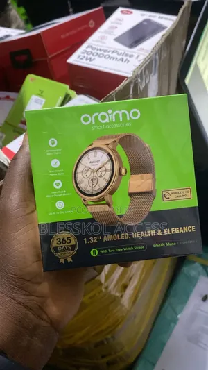 Oraimo Watch Muse 1.32” Amoled Ip68 Smart Watch
