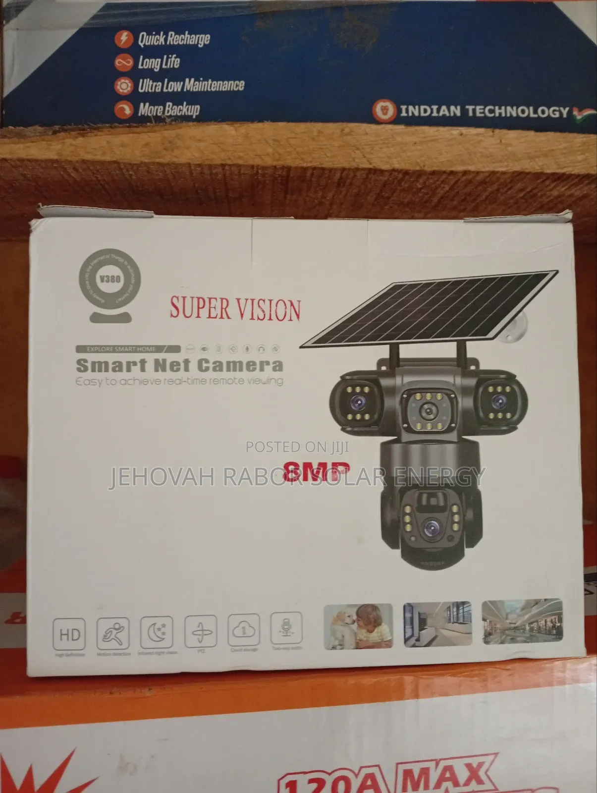 3 Lense CCTV Camera