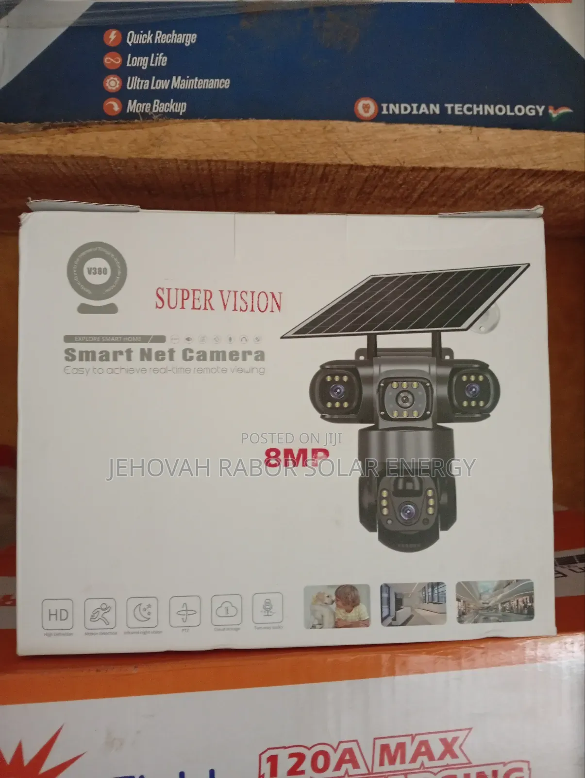 3 Lense CCTV Camera